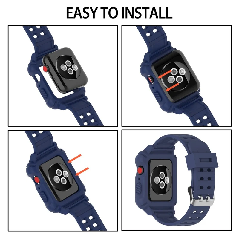 Megastark Apple Watch Series 7 41mm Silikon / TPU armband