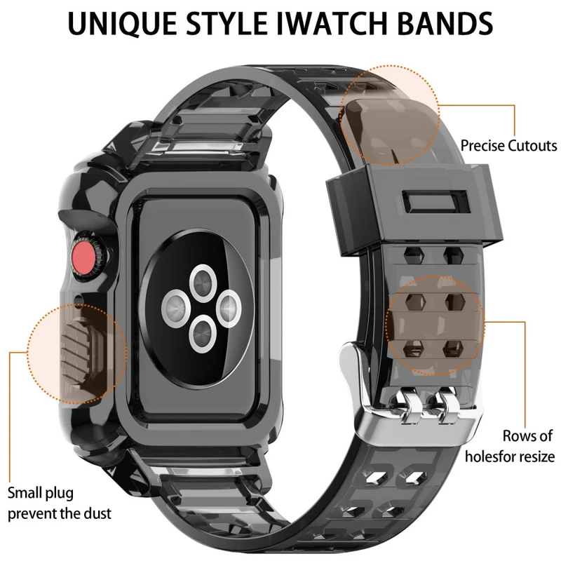 Megastark Apple Watch Series 7 41mm Silikon / TPU armband
