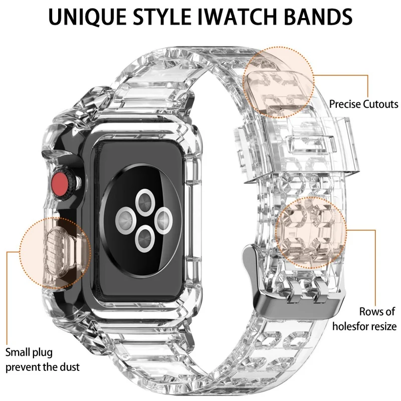 Megastark Apple Watch Series 7 41mm Silikon / TPU armband