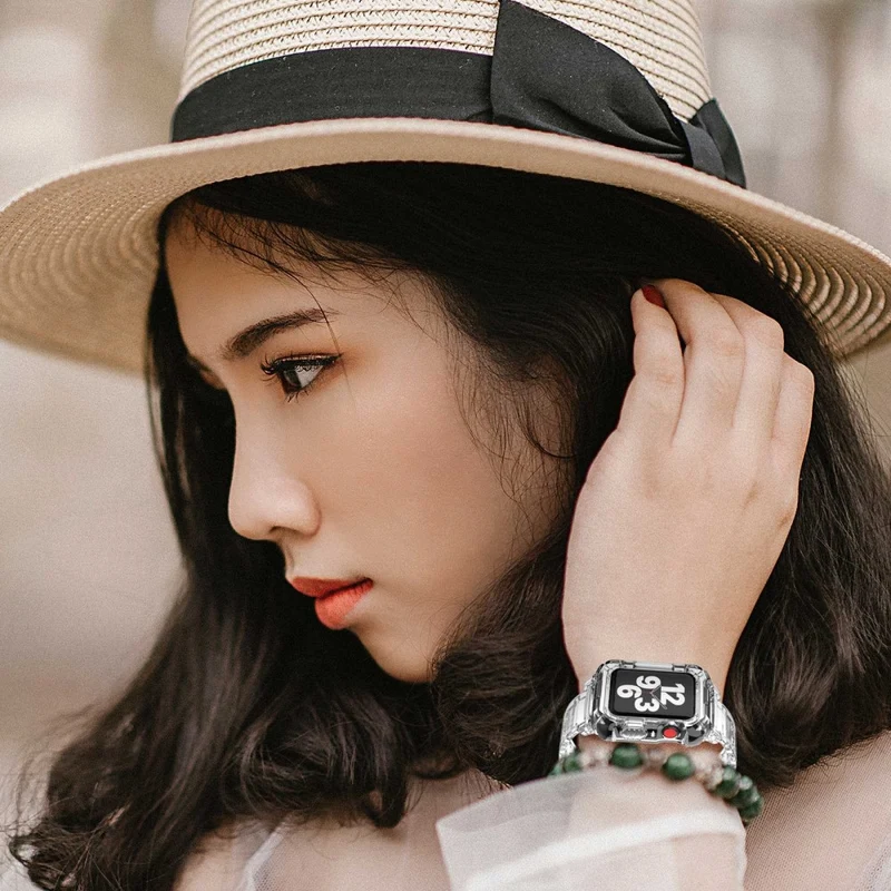 Megastark Apple Watch Series 7 41mm Silikon / TPU armband