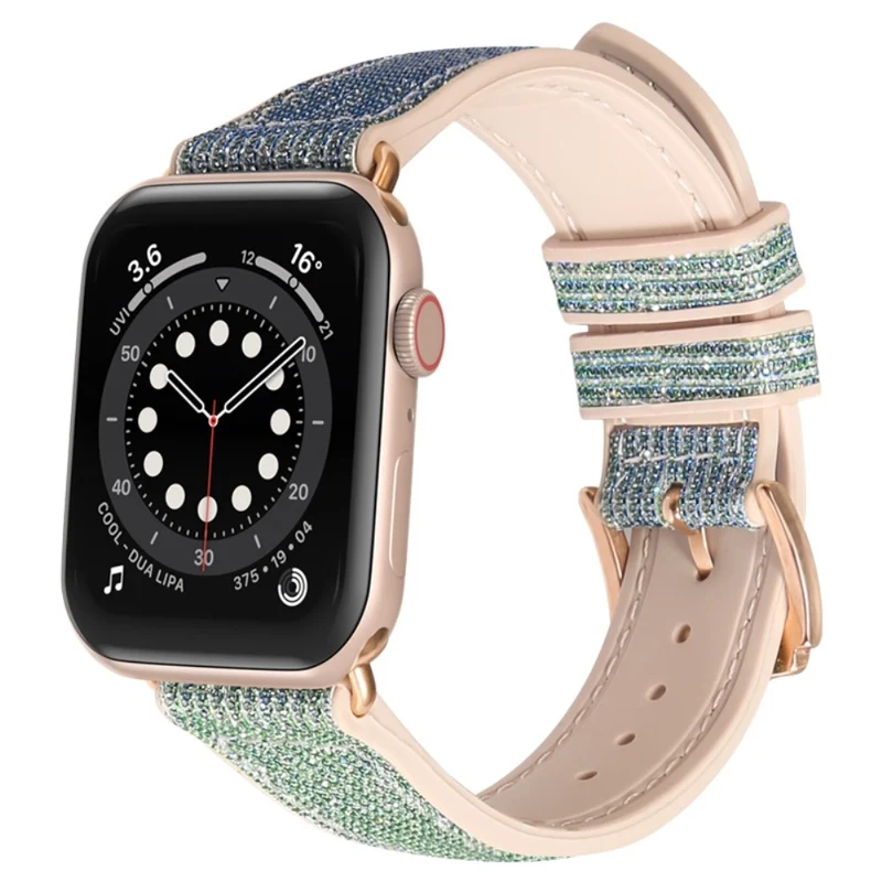 Apple Watch Series 7 41mm Silikon / TPU und Textil / Nylon armband