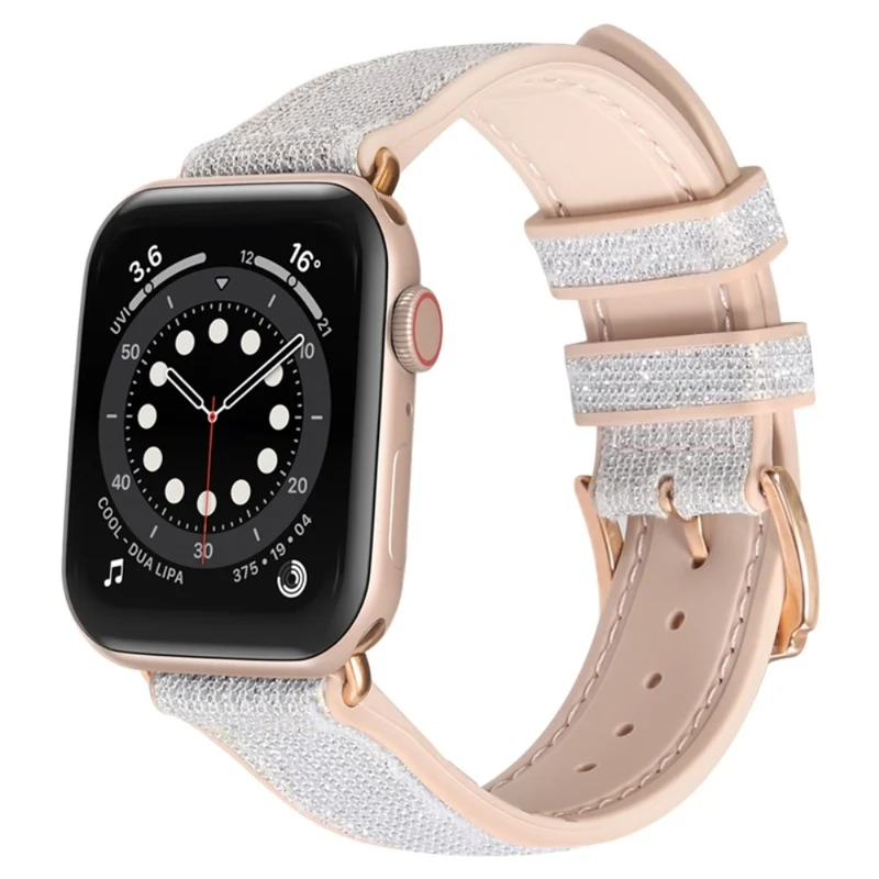 Apple Watch Series 7 41mm Silikon / TPU und Textil / Nylon armband
