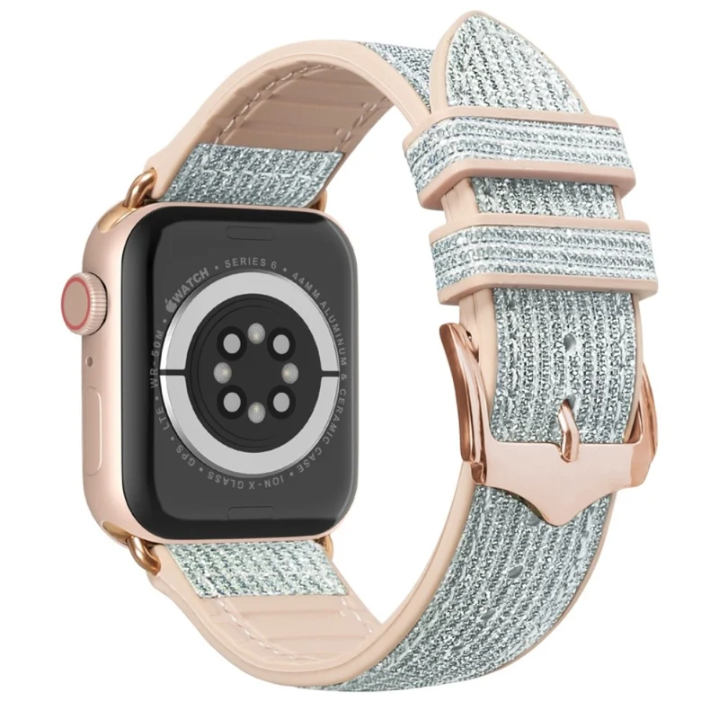 Apple Watch Series 7 41mm Silikon / TPU und Textil / Nylon armband