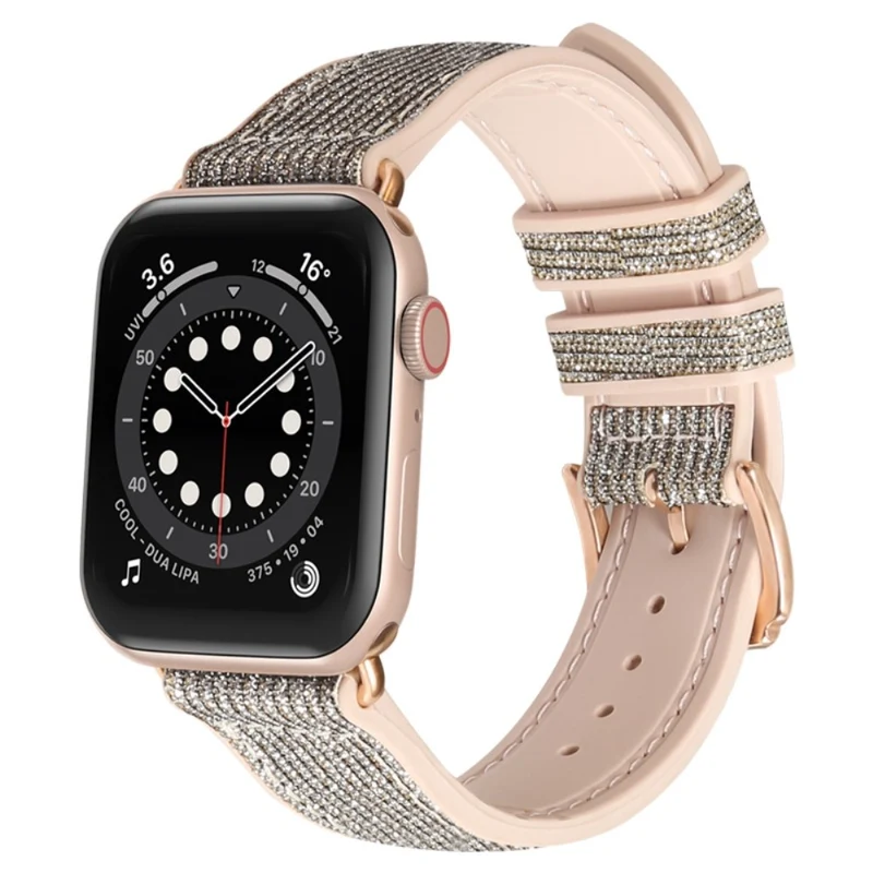 Apple Watch Series 7 41mm Silikon / TPU und Textil / Nylon armband