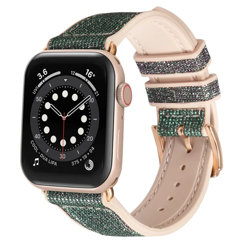 Apple Watch Series 7 41mm Silikon / TPU und Textil / Nylon armband