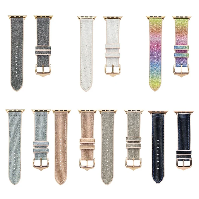 Apple Watch Series 7 41mm Silikon / TPU und Textil / Nylon armband