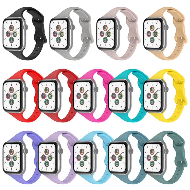 Supersauber Apple Watch Series 7 41mm Silikon / TPU armband