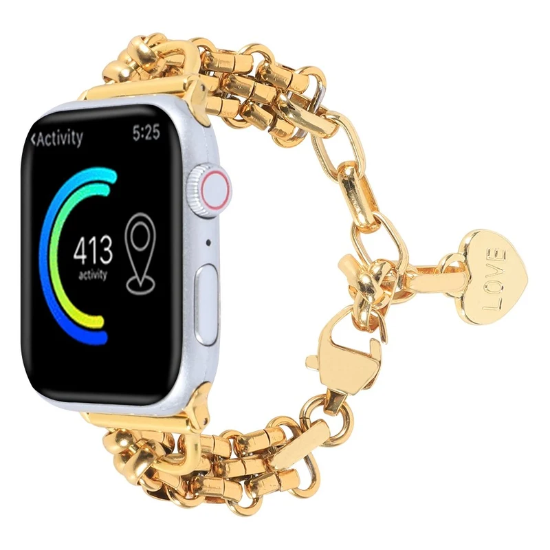 Super zuverlässig Apple Watch Series 7 41mm Strass armband