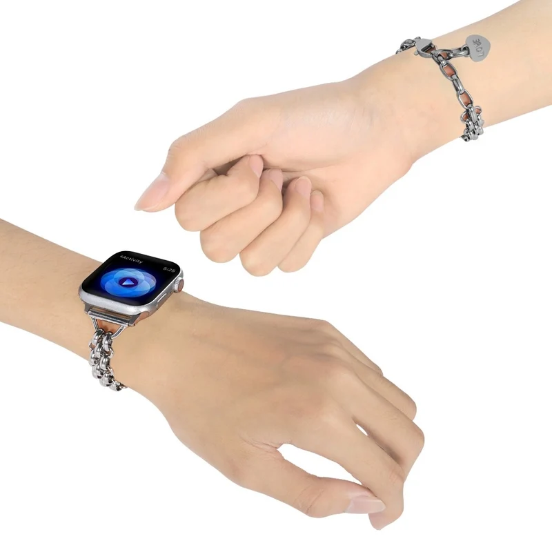 Super zuverlässig Apple Watch Series 7 41mm Strass armband