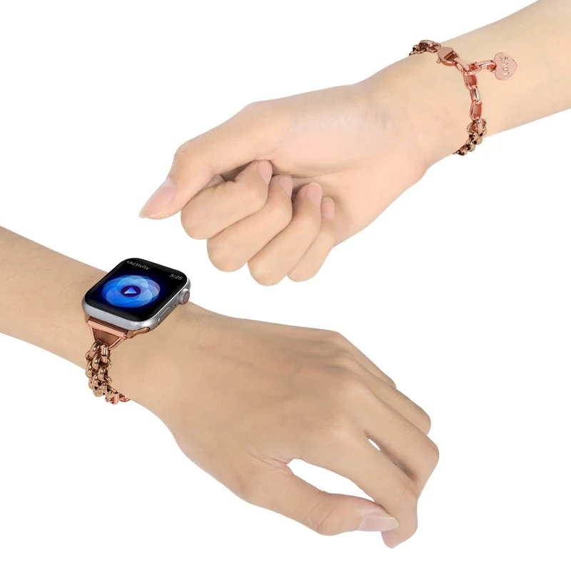 Super zuverlässig Apple Watch Series 7 41mm Strass armband