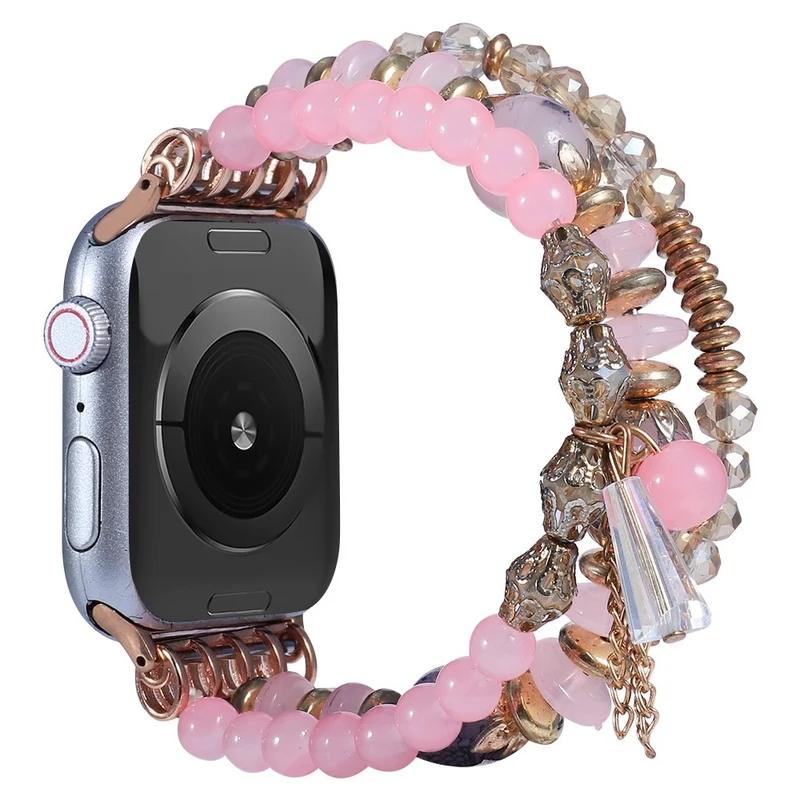 Haltbar Apple Watch Series 7 41mm Strass armband