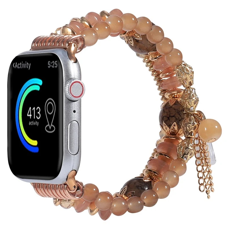 Haltbar Apple Watch Series 7 41mm Strass armband