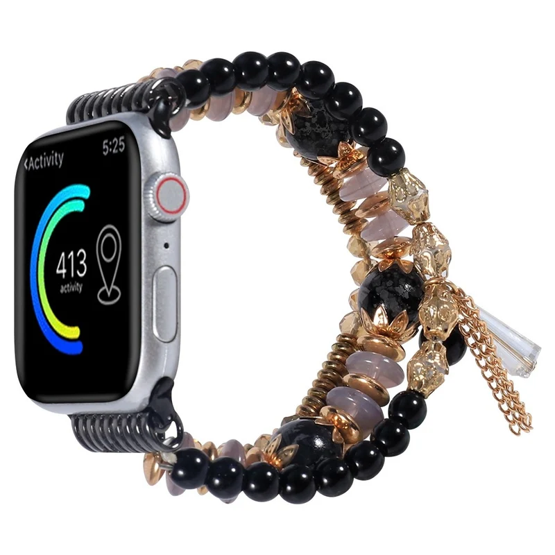 Haltbar Apple Watch Series 7 41mm Strass armband