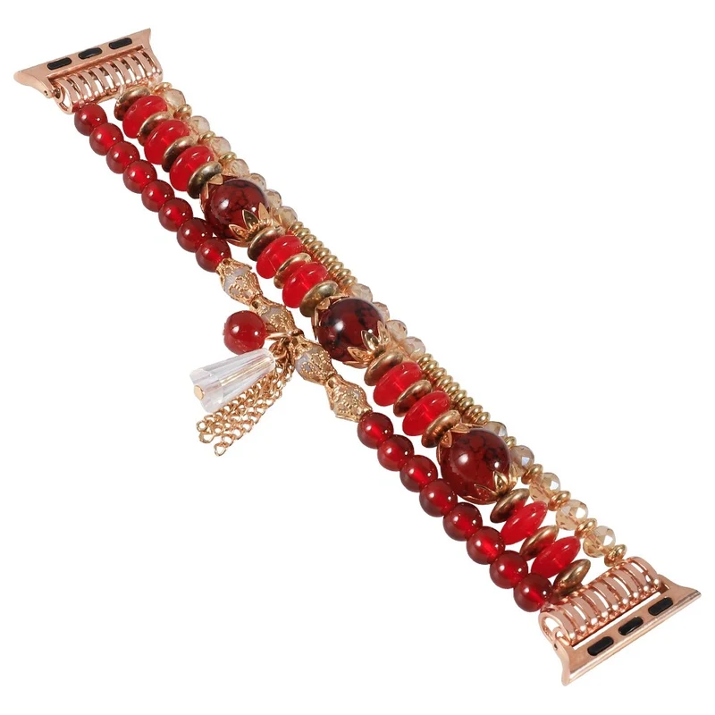 Haltbar Apple Watch Series 7 41mm Strass armband