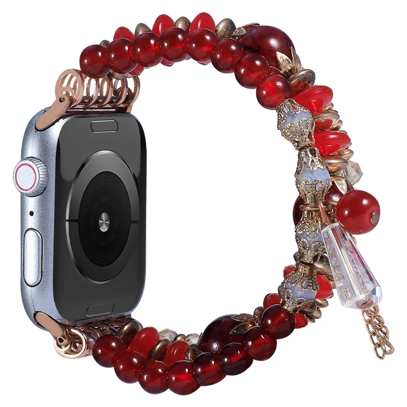 Haltbar Apple Watch Series 7 41mm Strass armband