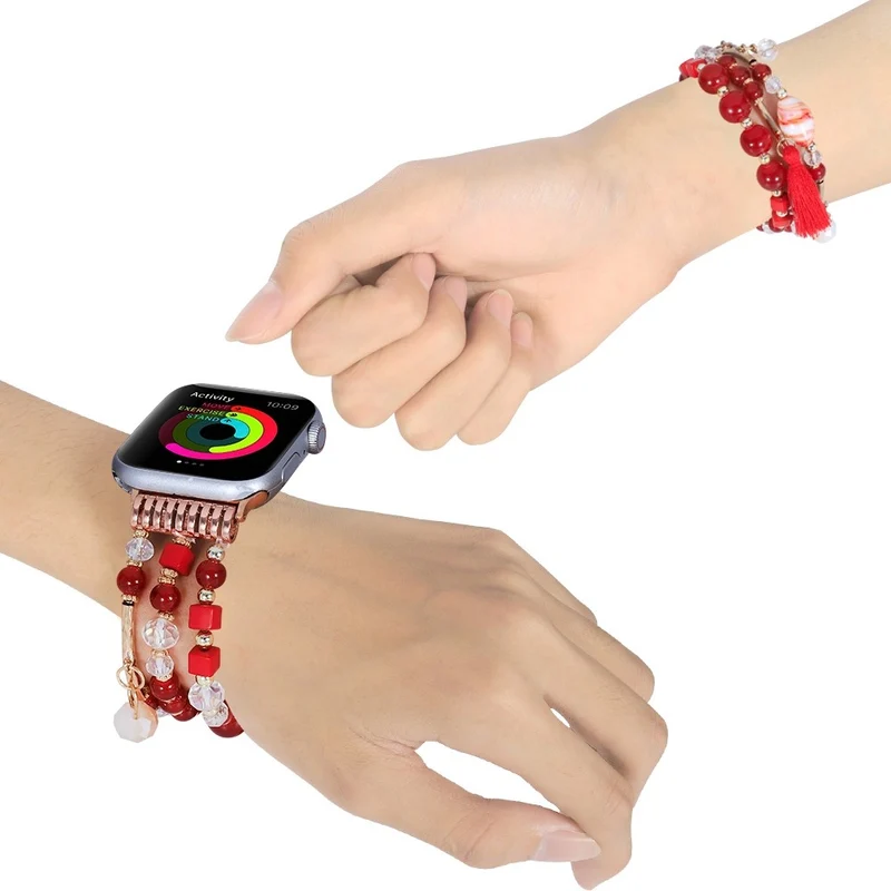 Sehr stilvoll Apple Watch Series 7 41mm Strass armband