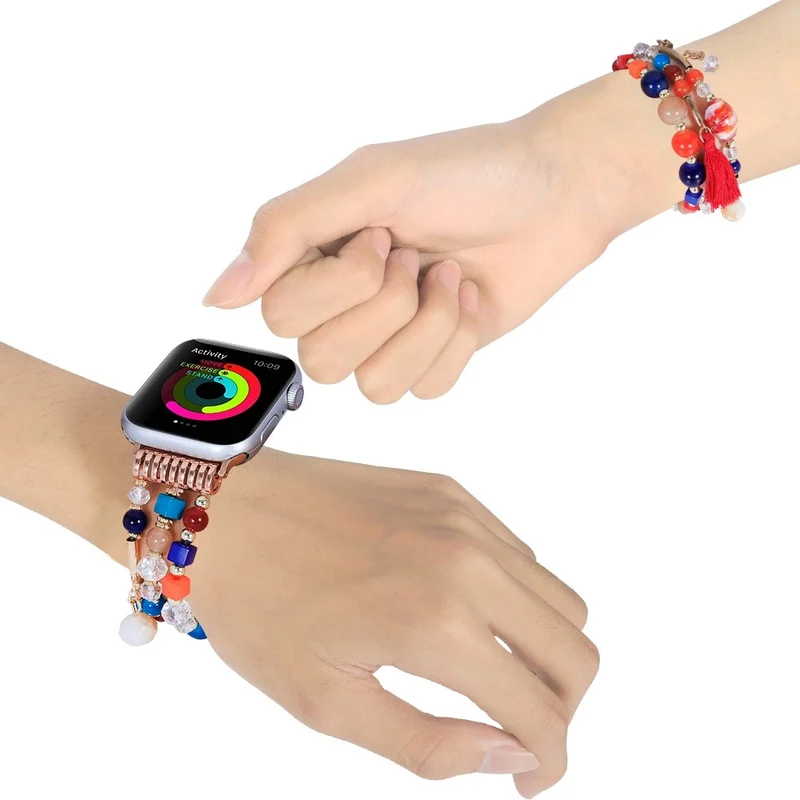 Sehr stilvoll Apple Watch Series 7 41mm Strass armband