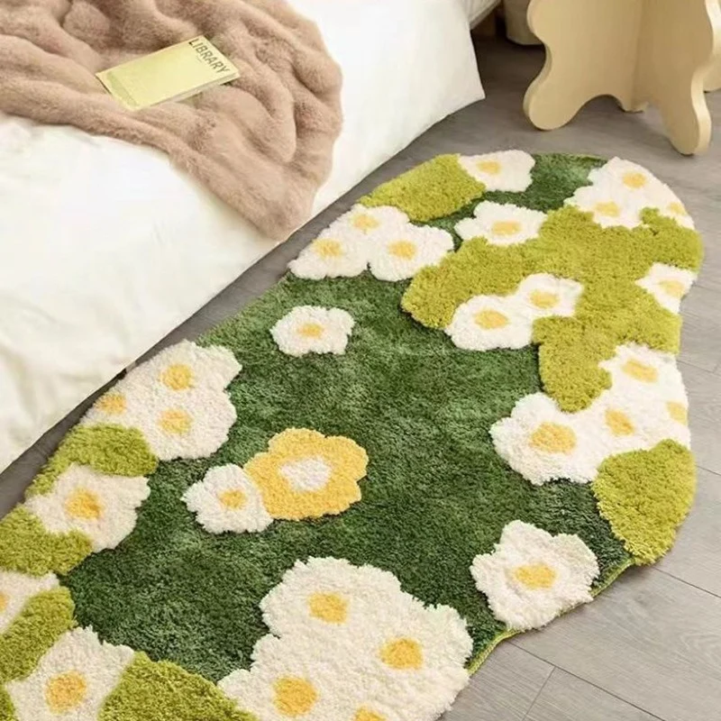 Blumenmuster Badezimmermatte