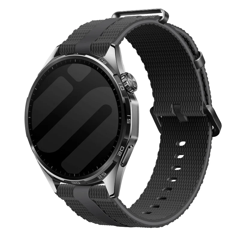 Amazfit Bip 3 Silikon Active Armband (Schwarz)