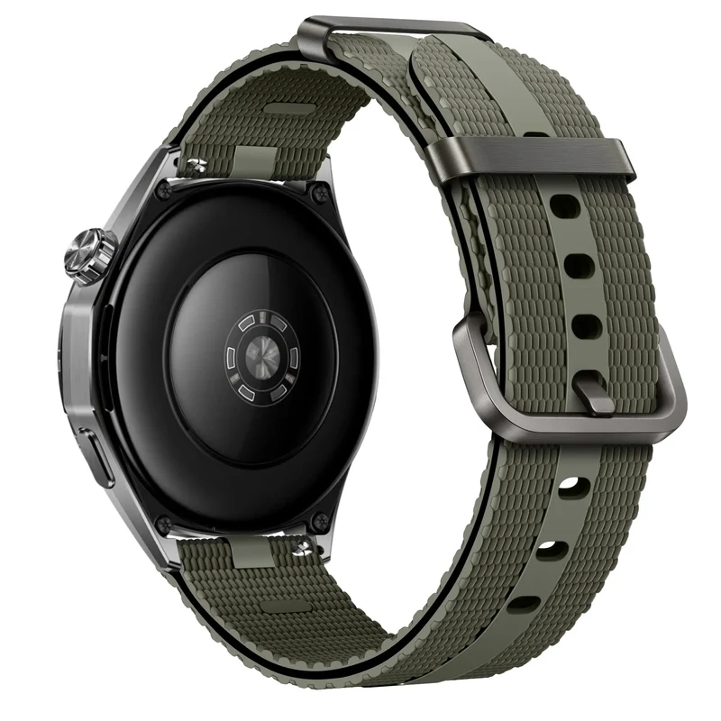 Coros Apex - 42mm Silikon Active Armband (Armeegrün)
