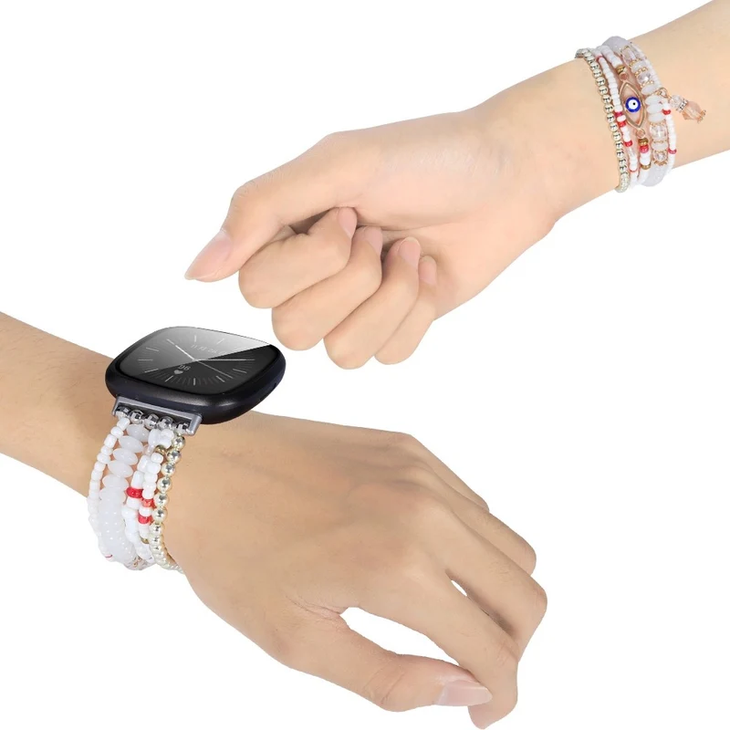 Mega zuverlässig Fitbit Versa 3 Strass armband