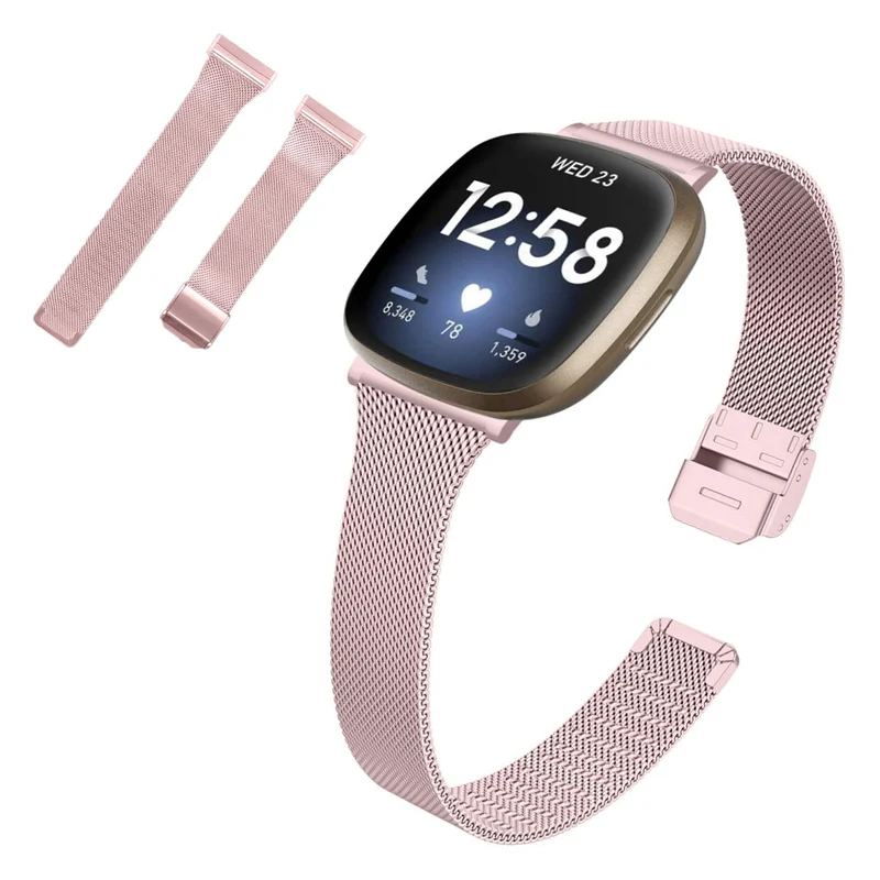 Super elegant Fitbit Versa 3 / Fitbit Sense Metall armband