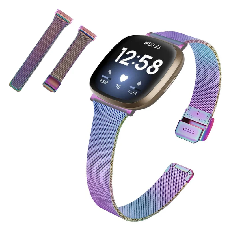 Super elegant Fitbit Versa 3 / Fitbit Sense Metall armband