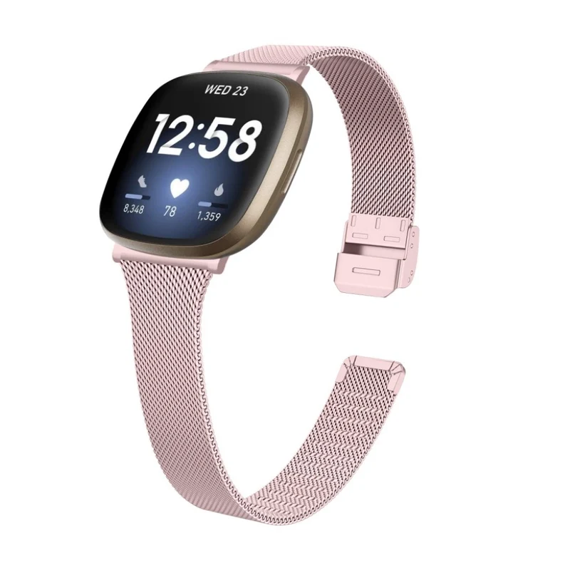 Super elegant Fitbit Versa 3 / Fitbit Sense Metall armband