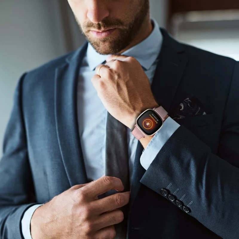 Super elegant Fitbit Versa 3 / Fitbit Sense Metall armband