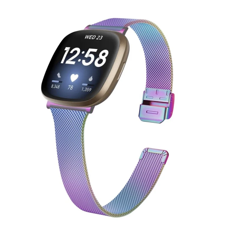 Super elegant Fitbit Versa 3 / Fitbit Sense Metall armband