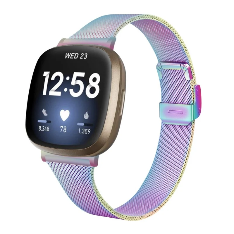 Super elegant Fitbit Versa 3 / Fitbit Sense Metall armband