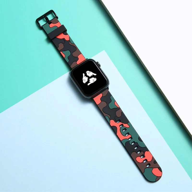 Zeitlos Apple Watch Series 7 41mm Silikon / TPU armband