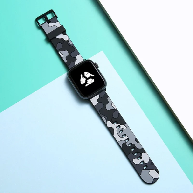 Zeitlos Apple Watch Series 7 41mm Silikon / TPU armband