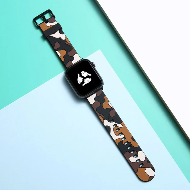 Zeitlos Apple Watch Series 7 41mm Silikon / TPU armband