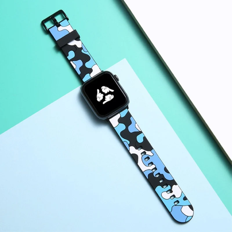 Zeitlos Apple Watch Series 7 41mm Silikon / TPU armband
