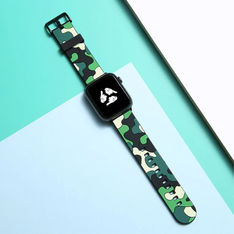 Zeitlos Apple Watch Series 7 41mm Silikon / TPU armband