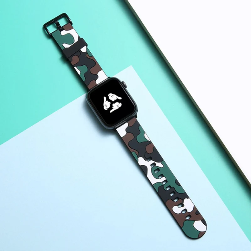 Zeitlos Apple Watch Series 7 41mm Silikon / TPU armband