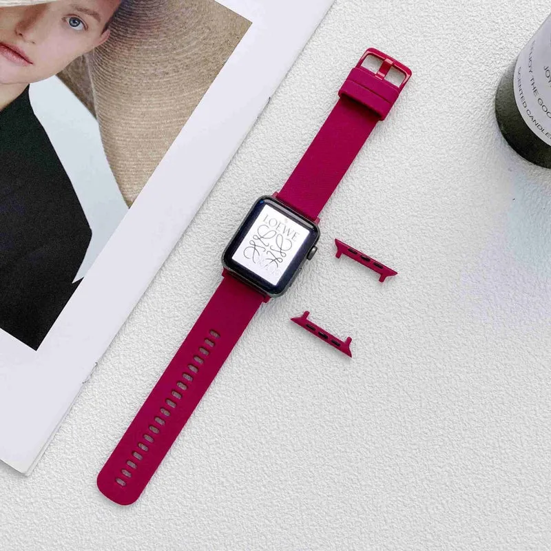 Großartig Apple Watch Series 7 41mm Silikon / TPU armband
