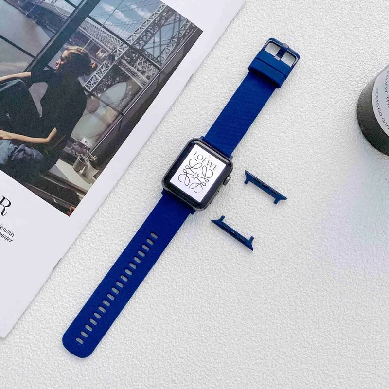 Großartig Apple Watch Series 7 41mm Silikon / TPU armband