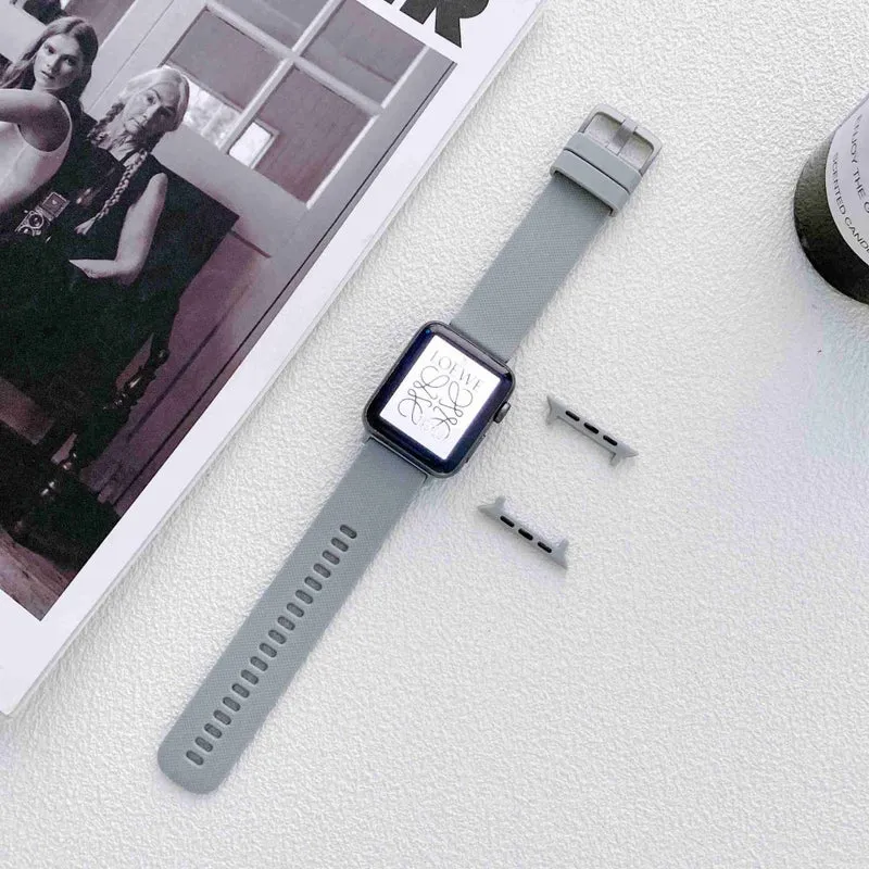 Großartig Apple Watch Series 7 41mm Silikon / TPU armband