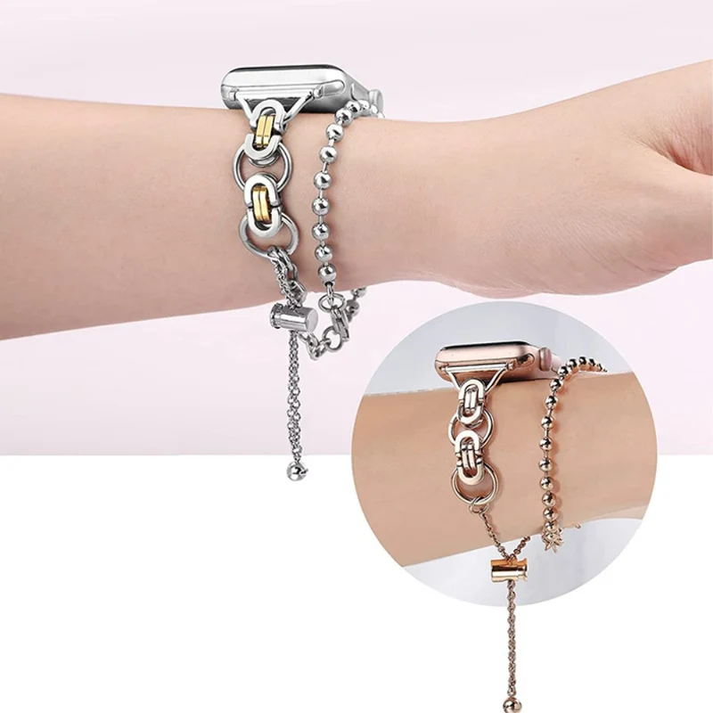 Elegant Apple Watch Series 7 41mm Metall armband