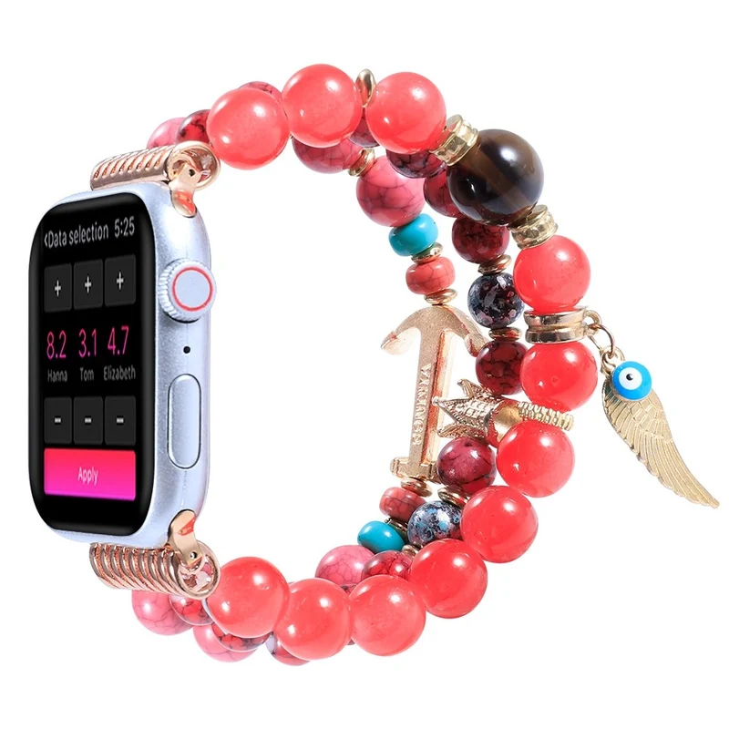 Super elegant Apple Watch Series 7 41mm Strass armband