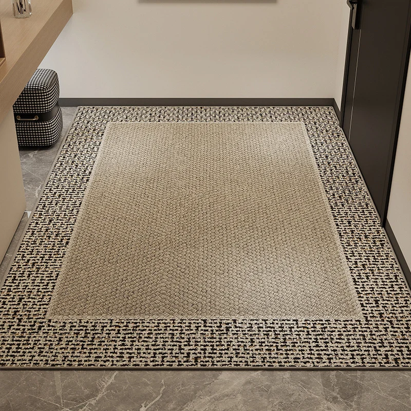 Stilvolle geometrische Muster-Teppich Fläche