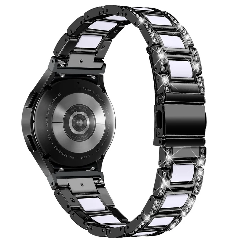 Bequem Universell Samsung Metall und Strass armband