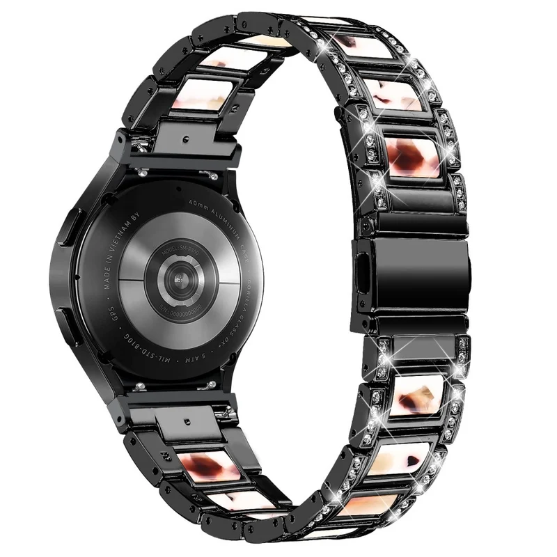 Bequem Universell Samsung Metall und Strass armband