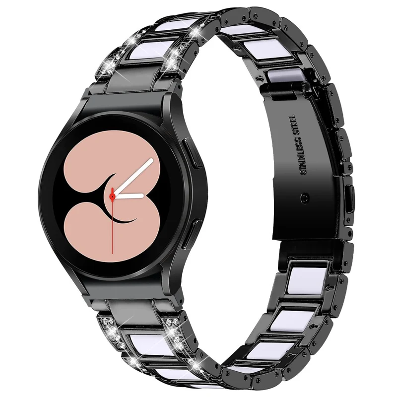 Bequem Universell Samsung Metall und Strass armband