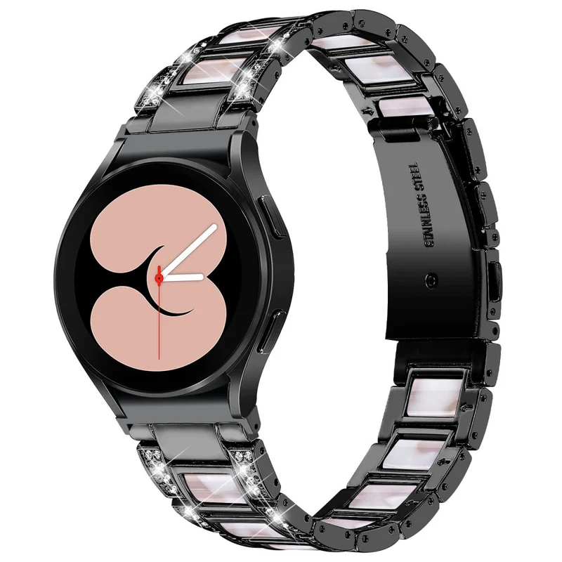Bequem Universell Samsung Metall und Strass armband