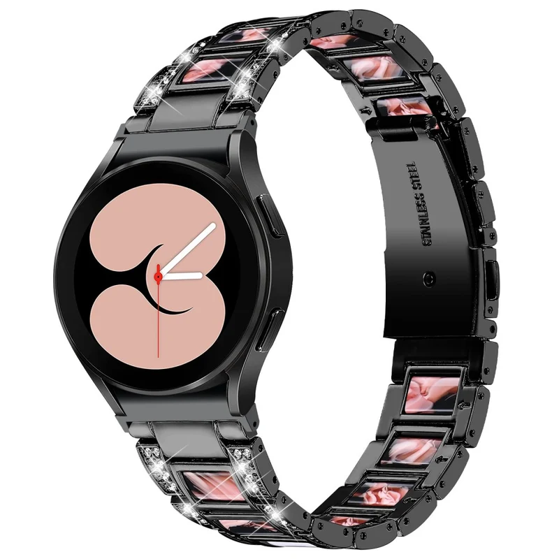 Bequem Universell Samsung Metall und Strass armband