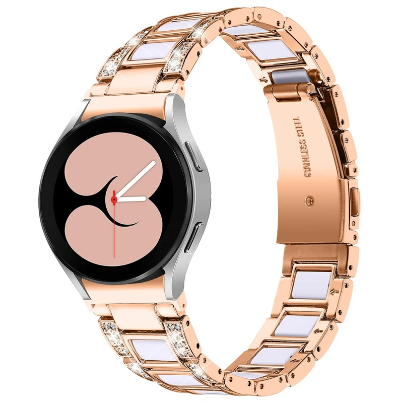 Bequem Universell Samsung Metall und Strass armband