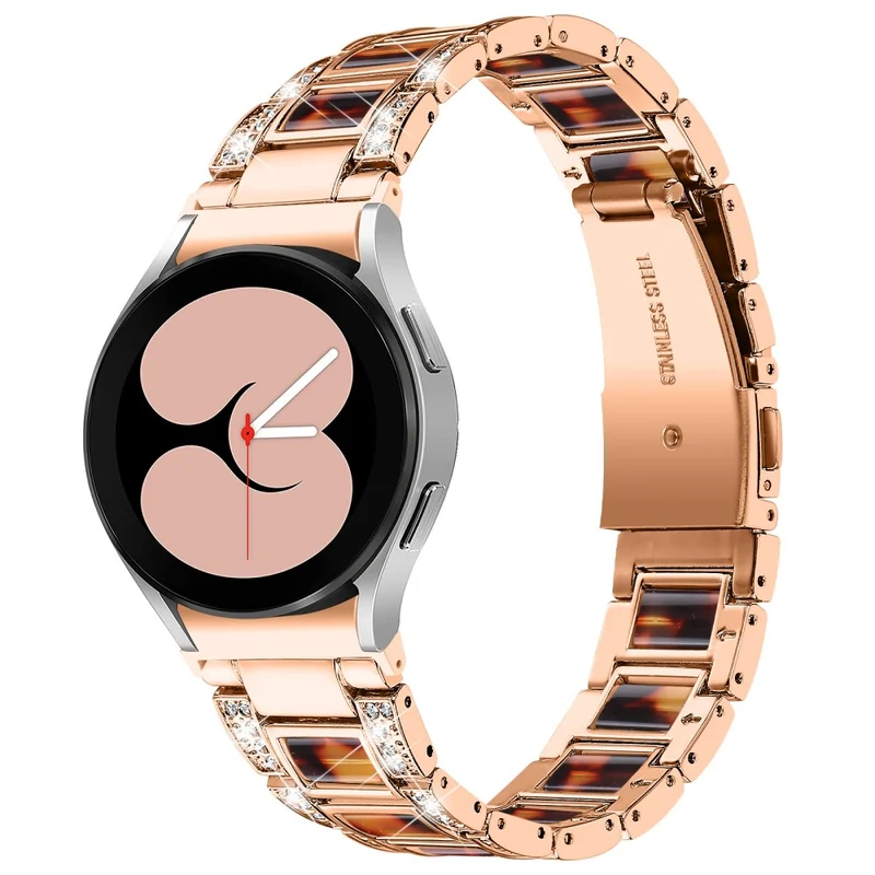 Bequem Universell Samsung Metall und Strass armband